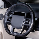 Steering Size 36-38cm Universal Non-slip D-shaped Round Breathable Car Steering Wheel Cover Protector Suitable Auto Accessories