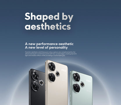 Global Version POCO F6 5G Smartphone NFC Snapdragon®8s Gen 3 120Hz 90W Turbo Charging 5000mAh Battary