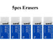 5pcs Uni Erasers