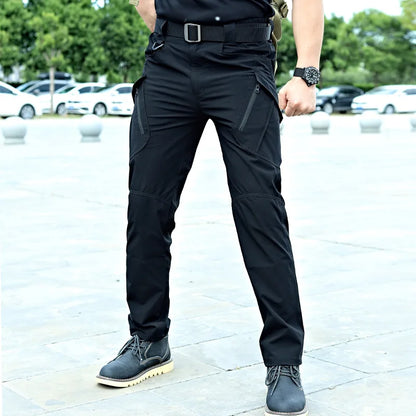 Military Tactical Pants Cargo Men Waterproof Trousers Casual Pants Wear-resistant Multi-pocket Outdoor Hiking Work Trousers Male