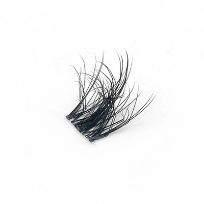 5D DIY Cluster Invisible band Lashes Segmented Bundle Thick Eyelashes Extension Russian Volume Individual False Lashes Cilios