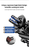 Gravity car phone holder air vent mount cell phone holder in car mobile support for iPhone 13 12 Xiaomi universal GPs stand