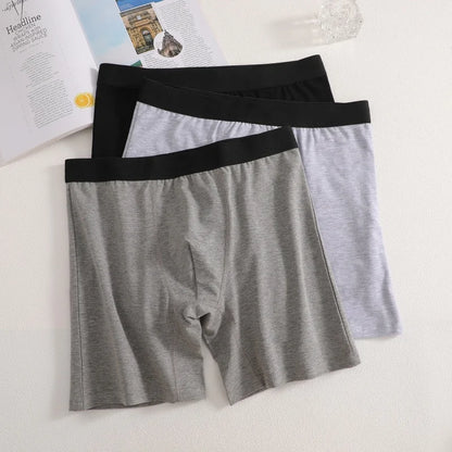 6Pcs Men Panties Cotton Underwear Soft Breathable Boxer Underwear Trendy Simple Hot-Selling Men's Boxer Underwear Fashion Pop