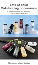 ROCKBROS Cycling Water Bottle 600ml Lightweight Bottle With Dust Cover Gym Water Kettle Drink Outdoor Sports Bike Accessories