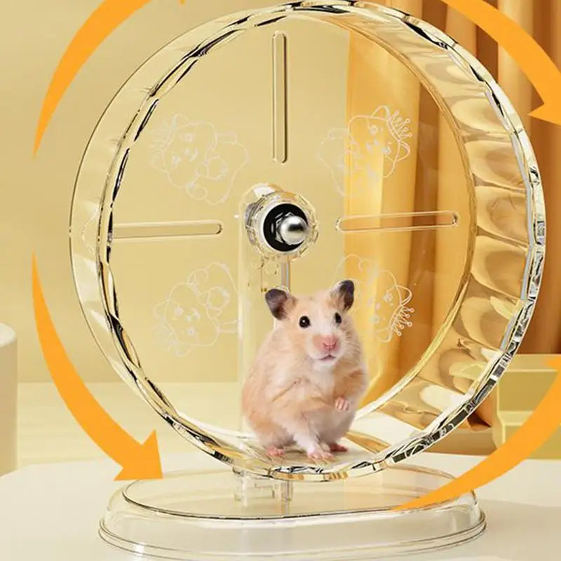 Silent Hamster Wheel Hedgehog Wheel Big Quiet Running Exercise Toy For Pet Chinchilla Dwarf Ferret Crab Hermit Syrian Hedgehog