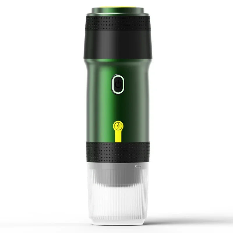 Electric Portable Coffee Machine Portable Italian Espresso Machine for Car & Home 3-in-1 Capsule Powder Travel Coffee Maker