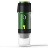 Electric Portable Coffee Machine Portable Italian Espresso Machine for Car & Home 3-in-1 Capsule Powder Travel Coffee Maker