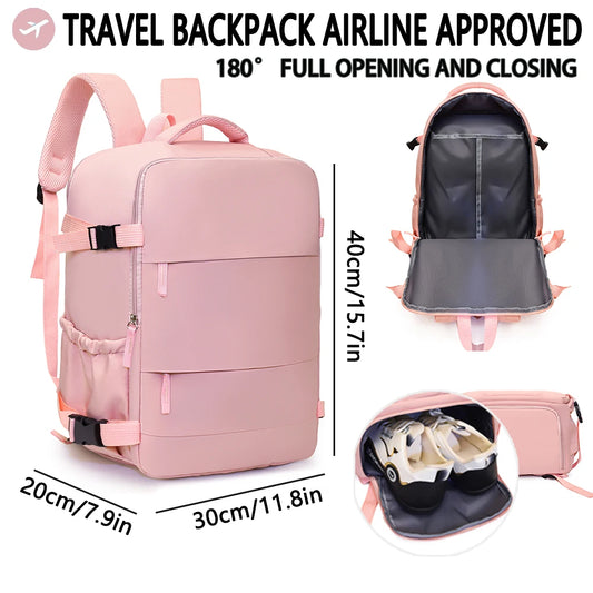 Travel Backpack Airline Approved Easyjet Wizz Air Large Capacity, Lightweight, Short Distance Business Travel Computer Backpack
