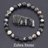 Real 5A Natural Lapis Lazuli Stone Beads Bracelet Homme Elastic High Quality Energy Healing Jewelry for Women Gift for Boyfriend