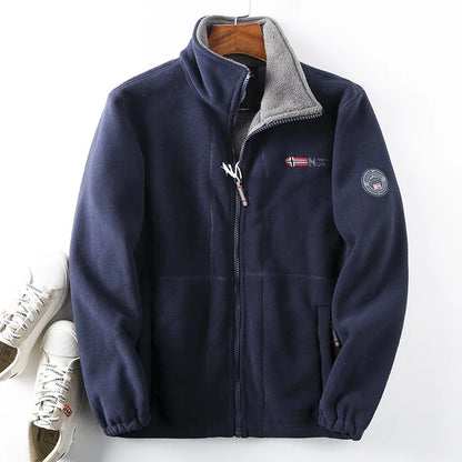 Chaqueta informal de marca FGKKS 2023 para hombre, chaqueta de lana gruesa, diseño de alta calidad, chaqueta cálida de moda para hombre