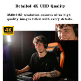 4K/1080P SDI NDI PTZ Camera 10X/20X Optical Zoom, HDMI/USB/POE | IP Live Streaming Camera for Church/Meeting/Broadcast (Youtube)