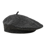 Fashion Warm Winter Wool Berets Hat Retro Solid Color French Artist Hat All Matched Elegant Plain Cap Lady