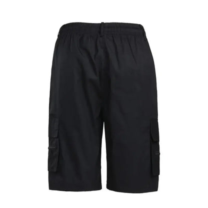 Pantalones cortos cargo para exteriores, monos para hombre, pantalones cortos de ciclismo con cintura elástica, multibolsillos, holgados, para trabajo, para playa, deportivos, estampados