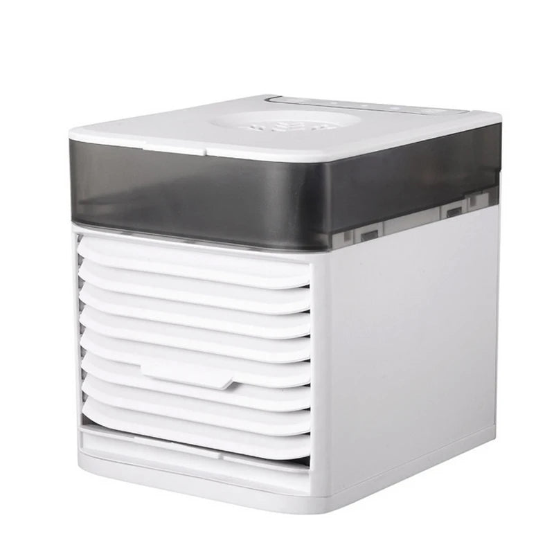 2025 New Portable Air Conditioner with Ultraviolet Germicidal Lamp USB Air Cooler Desktop Mini Cooling Fan