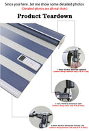 Custom Made Motorized Window Blinds Blackout Zebra Blinds Shades Dual Stripe Shades Day and Night Roller Blinds for Windows
