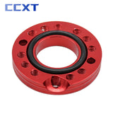 28mm CNC Carb Adjuster Carburetor Inlet Manifold Spinner Plate Adapter For Motorcycle ATV KTM Honda Yamaha Kawasaki Universal