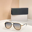 Original Factory For DIYTA DT DTS188-A With Brand Box Trendy Silver Alloy Frame Gradient Driving Anti-Glare Men Women Sunglasses