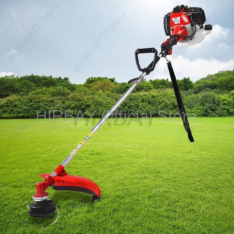 Lawn Mower Hedge Trimmer Chainsaw Gasoline Engine Strimmer Chainsaw High Branch Pruning Hedge Cutter Multi-Purpose Garden Tools