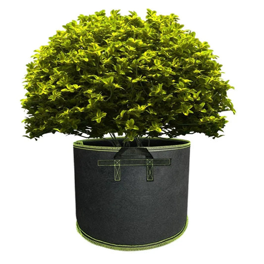Vegetable/Flower/Plant Grow Bags 2/3/5/7/10 Gallon Thickened Non-Woven Grow Bags Aeration Fabric Pots with Handles Flower Pot