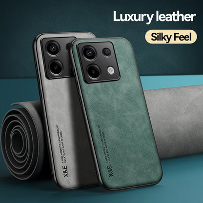 Shockproof Case for Xiaomi Redmi Note 13 Pro 5G Note 13 Pro+ Plus Protective Cover Magnetic Car Holder Phone Coque Fundas Capa
