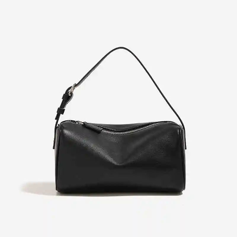 split leather 90s pen bag 2026 new luxury design soft cowhide mini one-shoulder crossbody bag suede fashion ladies handbag