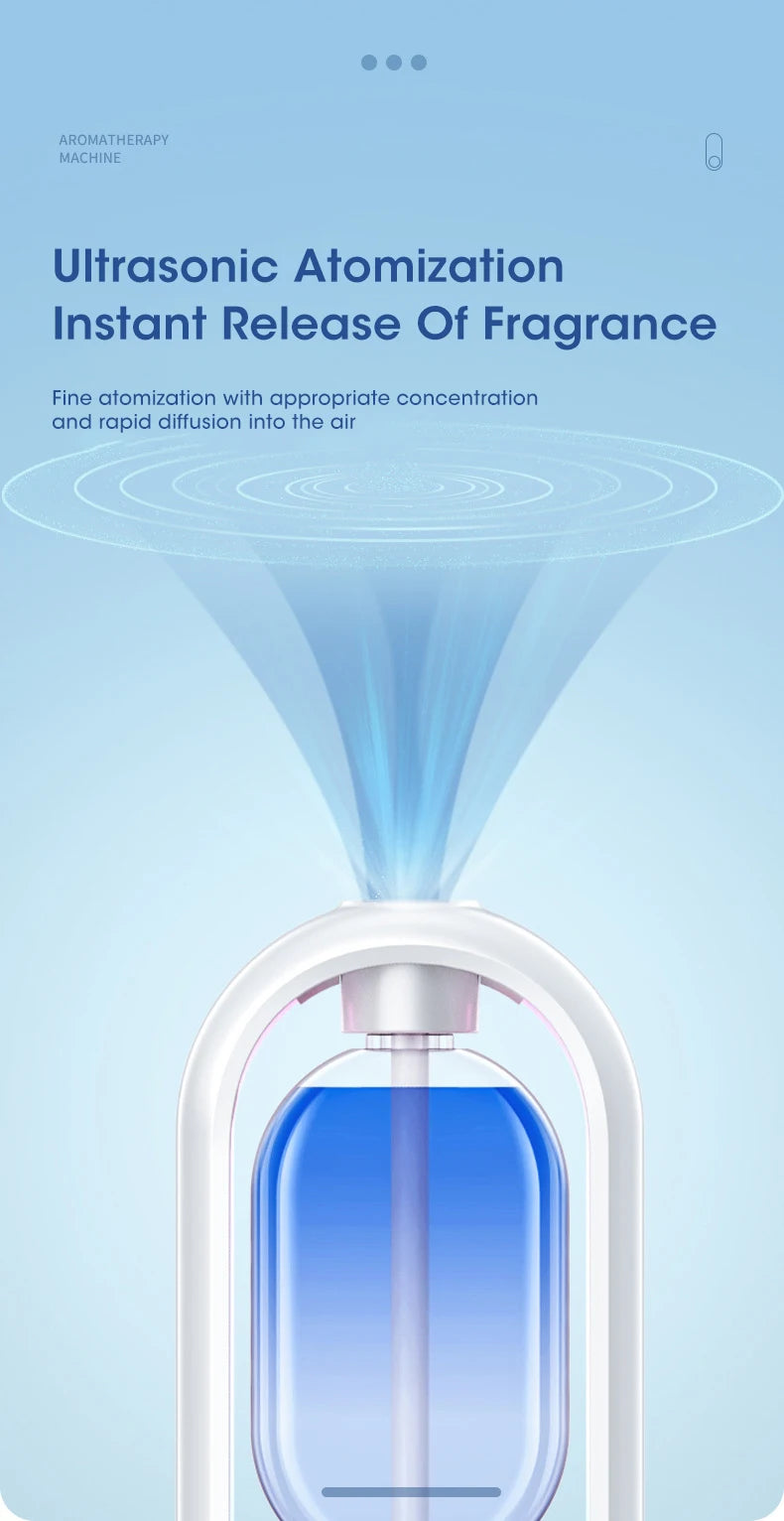 Automatic Home Fragrance Machine Essential Oil Diffuser Nebulizer Perfume Scent Machine for Kitchen and toilet deodorization