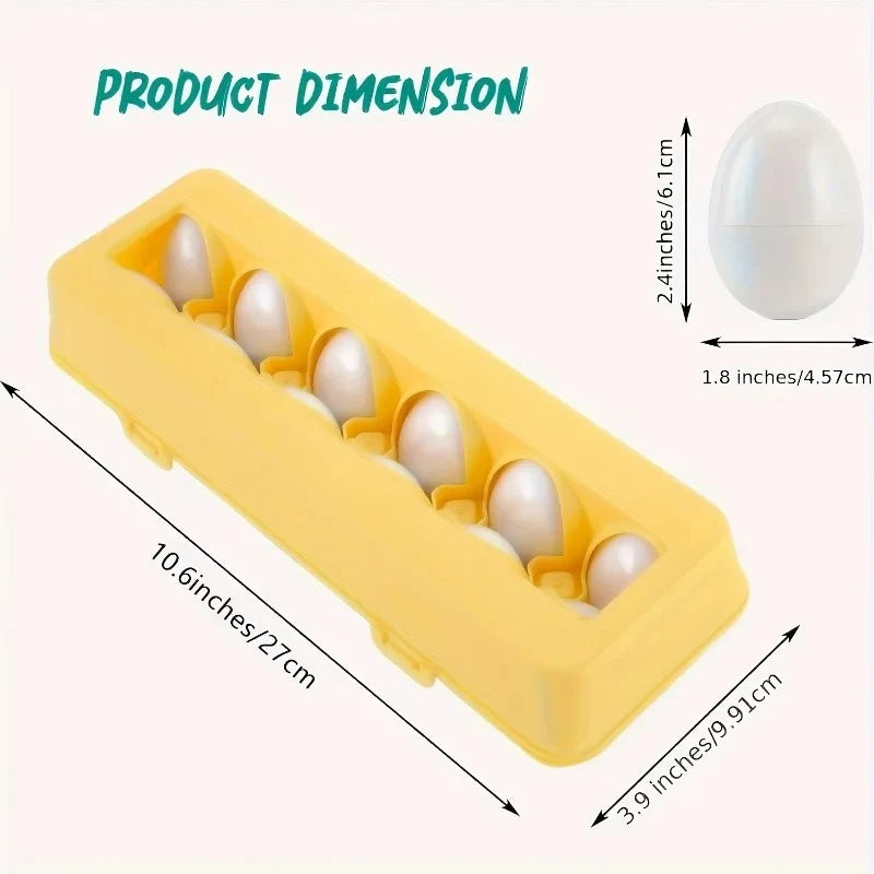 Eggs Screws 3D Puzzle Montessori Learning Education Math Toys Kids Shape Match Smart Game For Children Educational Easter Gifts