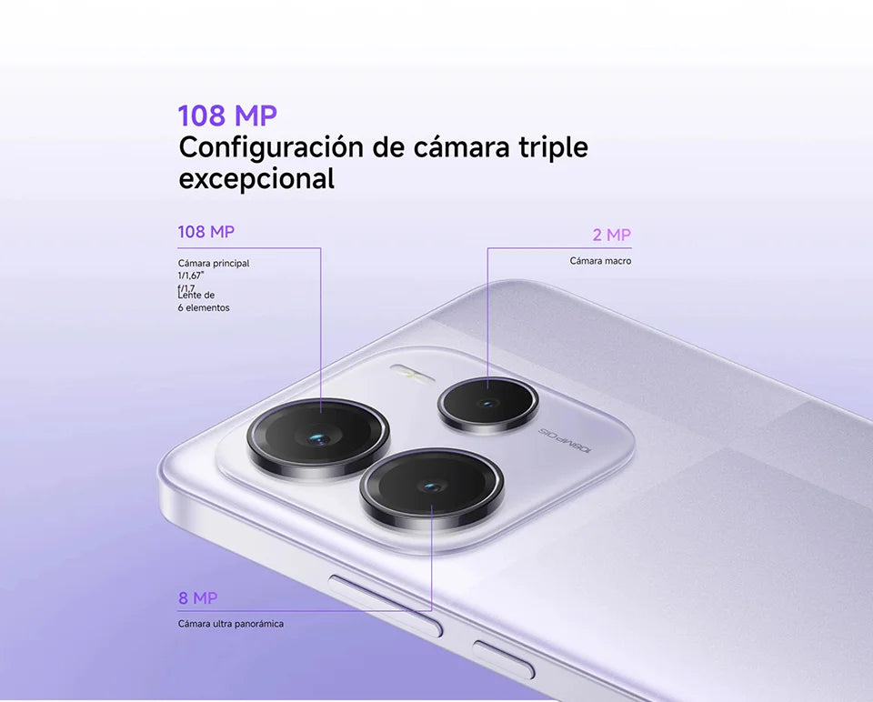 Xiaomi Redmi Note 14 5G NFC, MediaTek Dimensity 7025-Ultra, 108MP Camera, 5110mAh Battery, Charger Not Included