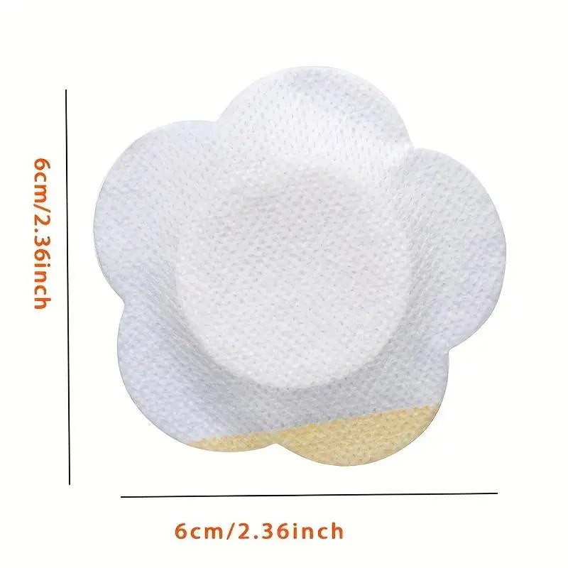 50pcs/Set Replacement Disposable Castor Oil Pack Self-Adhesive Adhesive Navel Stickers Seepage Resistant Belly Button Protectors