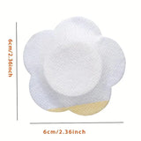 50pcs/Set Replacement Disposable Castor Oil Pack Self-Adhesive Adhesive Navel Stickers Seepage Resistant Belly Button Protectors
