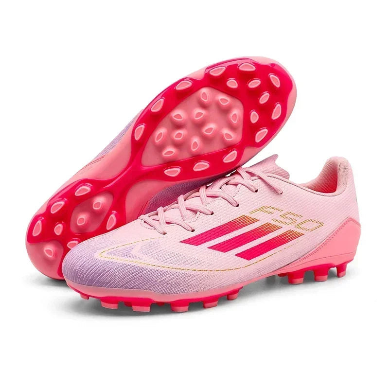 New Men Soccer Shoes Match Ultralight Breathable Football Boots Long Spikes Sneakers Indoor Cleats Training Drop Shipping