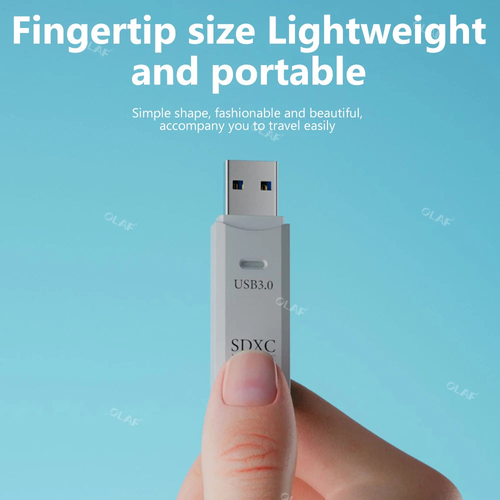 USB 3.0 Card Reader Micro SD TF Memory Card Reading Adapter High Speed ​​2 IN 1 Card Reader For Phone PC Laptop Accessories U disk