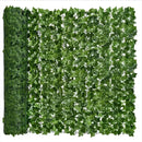 Artificial Ivy Hedge Green Leaf Fence Panels Faux Privacy Fence Screen for Home Outdoor Garden Balcony Decoration 1X3m