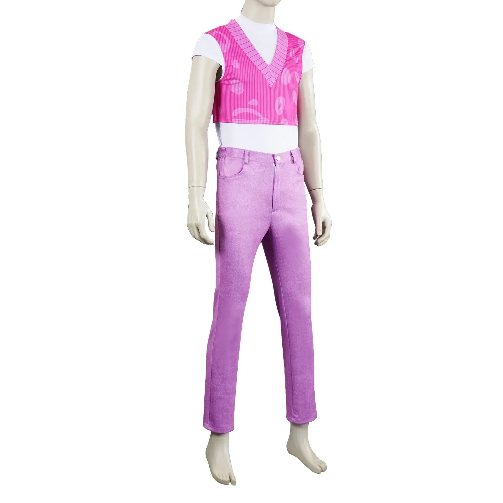 Saja Boys Mystery Cosplay Costume KPop Mystery Purple Wig Men Halloween Carnival Party Role Playing Suit Outfit For Kids