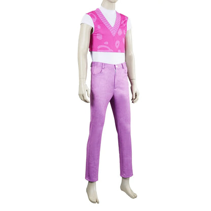 Saja Boys Mystery Cosplay Costume KPop Mystery Purple Wig Men Halloween Carnival Party Role Playing Suit Outfit For Kids