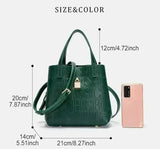 CH Brand Women's Handbag Large Capacity, Letter Elements Women's Handbag 2025 Classic Fashion Shoulder Bag