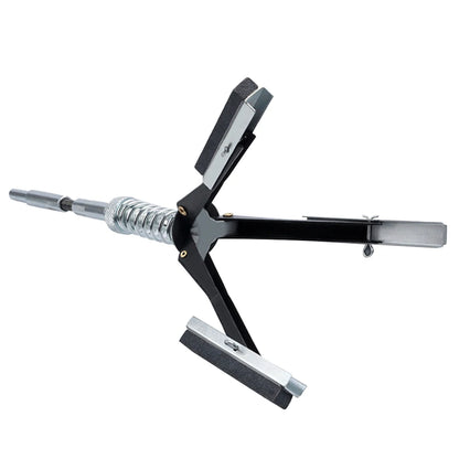 Lijadora de cilindros de tres mordazas, rectificadora de diámetro interior de acero, herramienta de bruñido de cilindros de freno de motor de automóvil, bruñidor de eje flexible de 19-64 mm