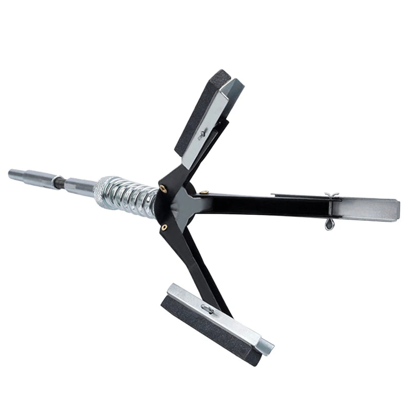 Lijadora de cilindros de tres mordazas, rectificadora de diámetro interior de acero, herramienta de bruñido de cilindros de freno de motor de automóvil, bruñidor de eje flexible de 19-64 mm