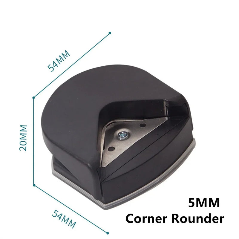 3-in-1 Corner Rounder Border Punches for Scrapbooking Diy Mini Corner Cutter R4/R7/R10mm Circle Trimmer Punch Office Supplies