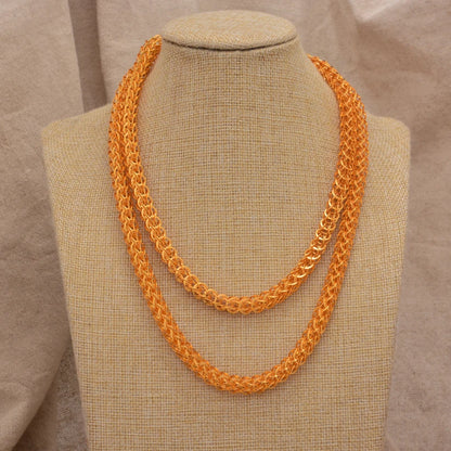 Jewelry Set For Women  Gold Plated With Necklace Pendant Nigerian Wedding Jewelry