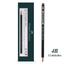 Faber-Castell 8/12pcs Set Matte Sketch Pencil Art Graphite For Sketch Black Lead Writing Drawing Graphite Pencils Supplies