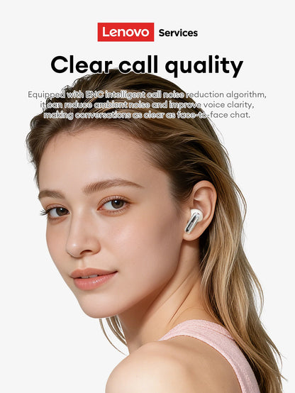 Original Lenovo LE230 New Bluetooth Earphones Wireless Headset TWS Touch Control Earbuds Hifi Headphone Waterproof Mic Earbuds