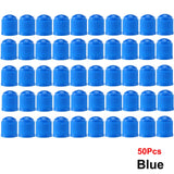 AUTCOAT-Tire Stem Valve Caps, Plastic Valve Caps, Universal Stem Covers for Cars, SUVs, Bike &amp; Bicycle, Trucks, Motorcycles 