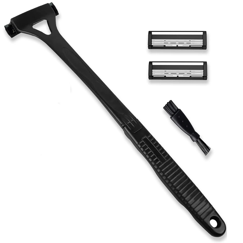 Razor Men Back Shaver Male Machine Hair Shaver Safety Long Handle Foldable Trimmer Body Leg Handle Removal Shaving Razor Tool