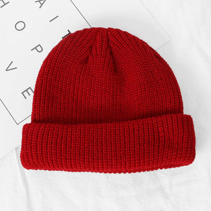 Custom Logo Beanie, Men's Cap Your Embroidered Design Hats for Woman Winter Warm Skull Balaclava DIY Team Logo Elastic Knit Cap