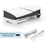 Horizontal Stand for PS5 Slim/Pro Games Console Anti-slip Cooling Base Bracket for PlayStation 5 Slim Console Game Accessories