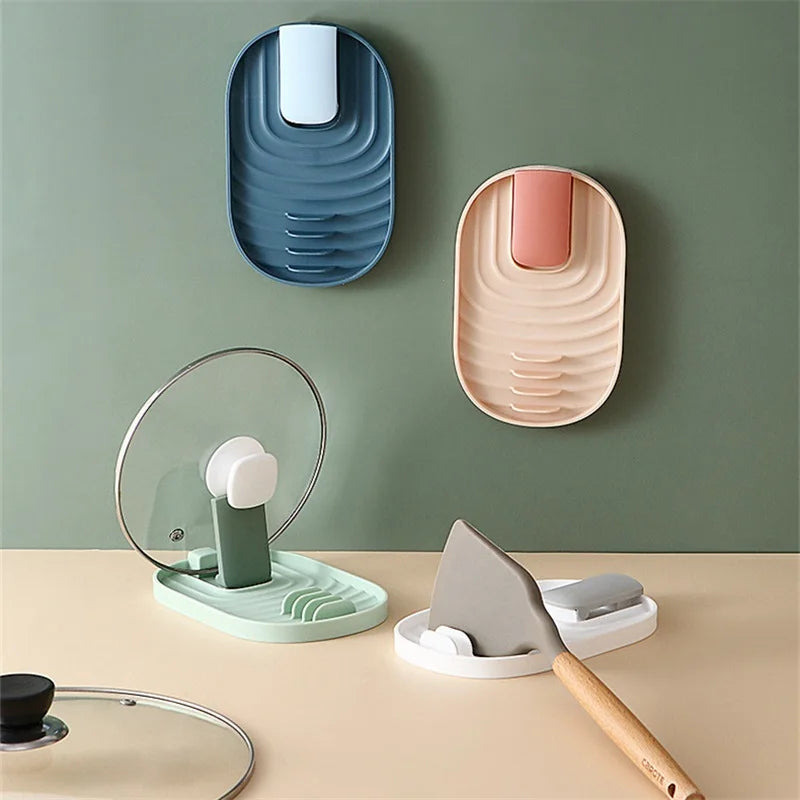 Plastic Spoon Holder Kitchen Cooking Tools Kitchen Spoon Utensil Heat Resistant Storage Racks Kitchen Accessories