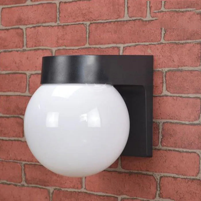Outdoor Wall Lamp Balcony Bedroom Corridor Courtyard Lamp Acrylic Lamp Shade E27 Spherical Wall Lamp Upper and Lower Wall Lamp