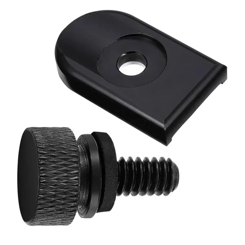 Motorcycle Universal Rear Fender Seat Screw Bolt Nut Knob Cover For Harley Sportster Fatboy Dyna Softail V-ROD Touring Tri Glide