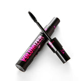1PC 2in1 Black Double Purpose Mascara Waterproof Lengthen Lash Extension Sweatproof Curling Brushes Eye Fiber Mascara Eyelashes